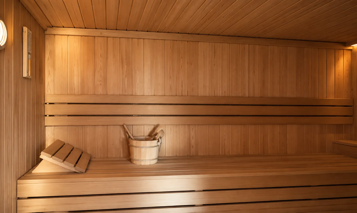 Drvena sauna u Kući Lipa